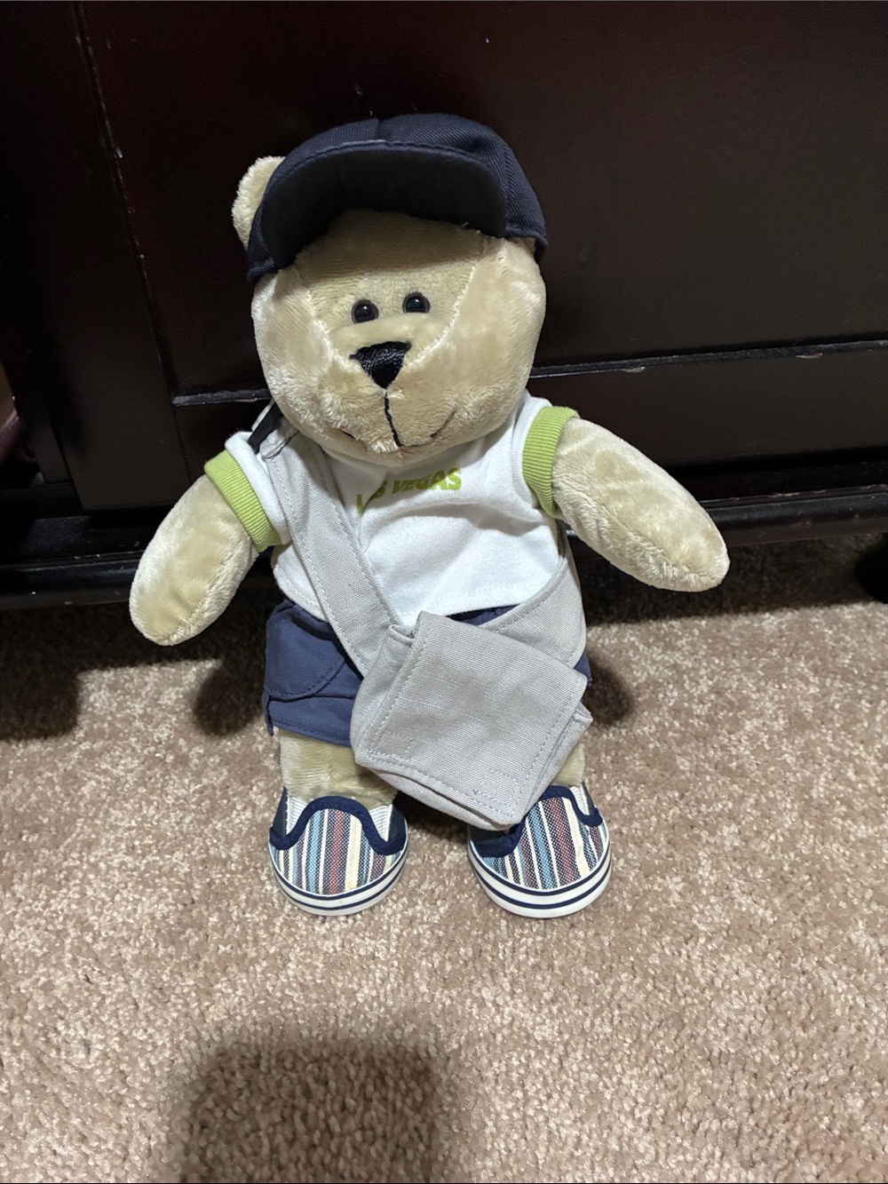 Starbucks Bearista Las Vegas Bear Plush 2008 Vintage 10”